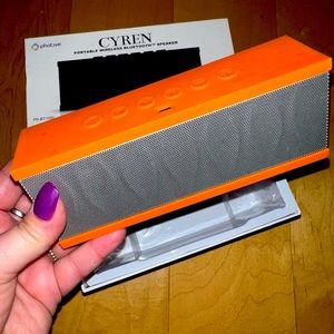 Cyren Portable Bluetooth Speaker- Orange